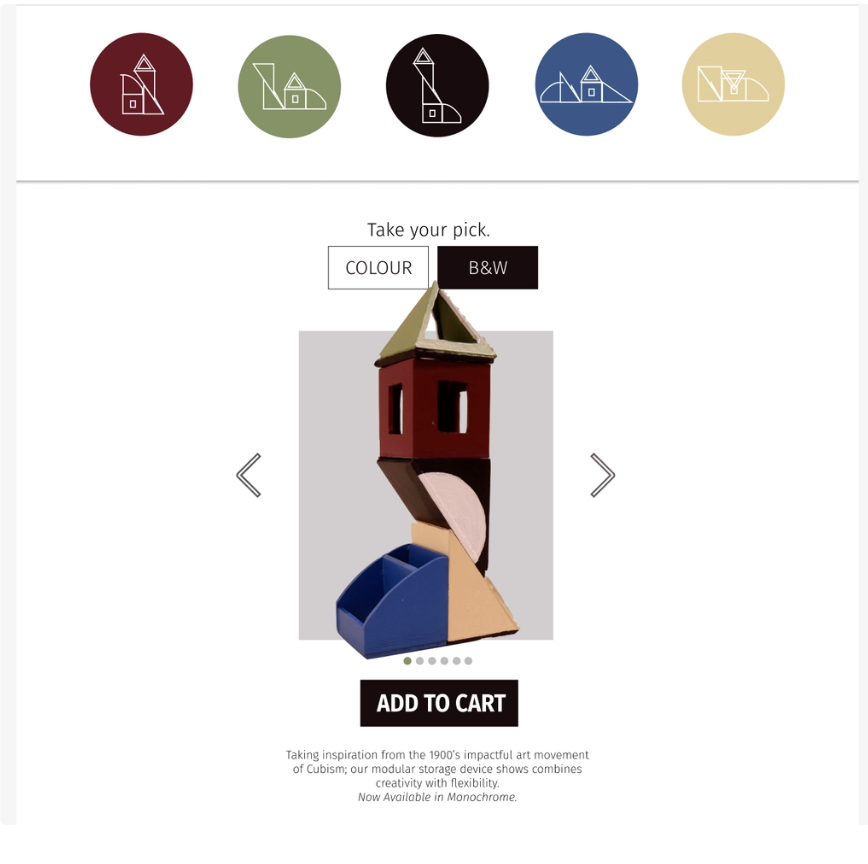 Cubism jewellery box hero image